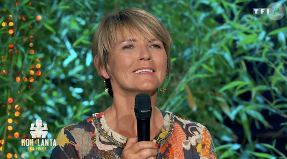 Valérie lors de la grande finale de "Koh-Lanta, l'île des héros" sur TF1 vendredi 5 juin 2020.