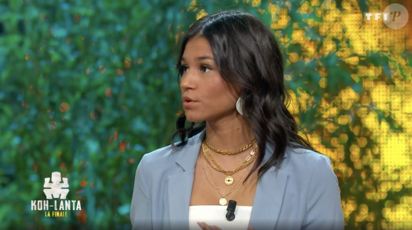 Inès lors de la grande finale de "Koh-Lanta, l'île des héros" sur TF1 vendredi 5 juin 2020.