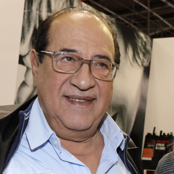 Jean-Luc Azoulay et Elsa Esnoult - Salon du livre de Paris le 16 mars 2019. © Cédric Perrin/Bestimage