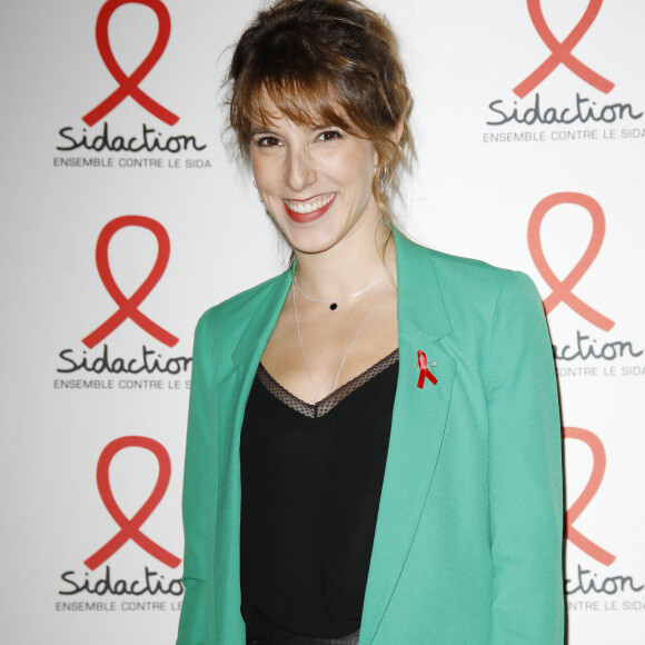 Léa François - Soirée de lancement du Sidaction 2019 à la salle Wagram à Paris, le 18 mars 2019. © Marc Ausset-Lacroix/Bestimage