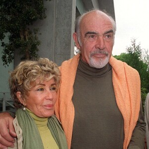 Sean Connery au tournoi de Roland-Garros en 2001.