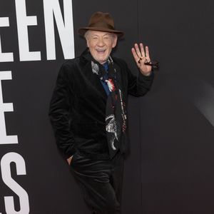 Sir Ian McKellen à la première du film "The Good Liar" à New York, le 6 novembre 2019.