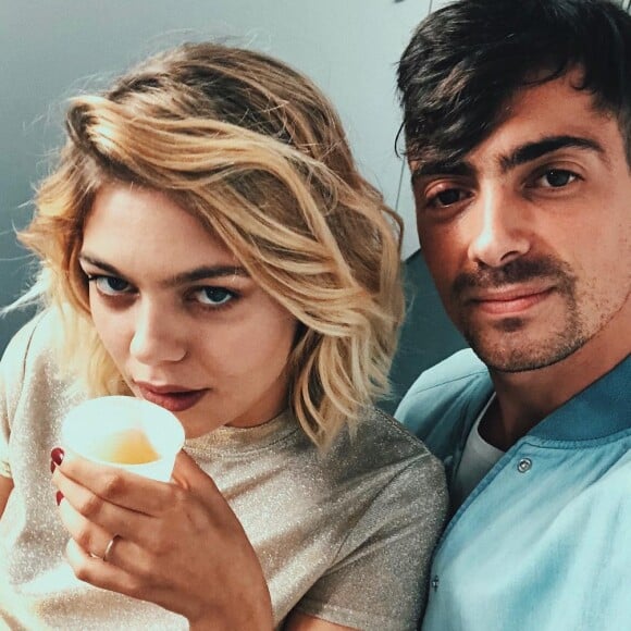 Louane et Florian Rossi le 23 mars 2019.