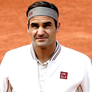 Roger Federer lors des Internationaux de France de Tennis de Roland Garros 2019 à Paris, France, le 29 mai 2019 © Jacovides-Moreau/Bestimage