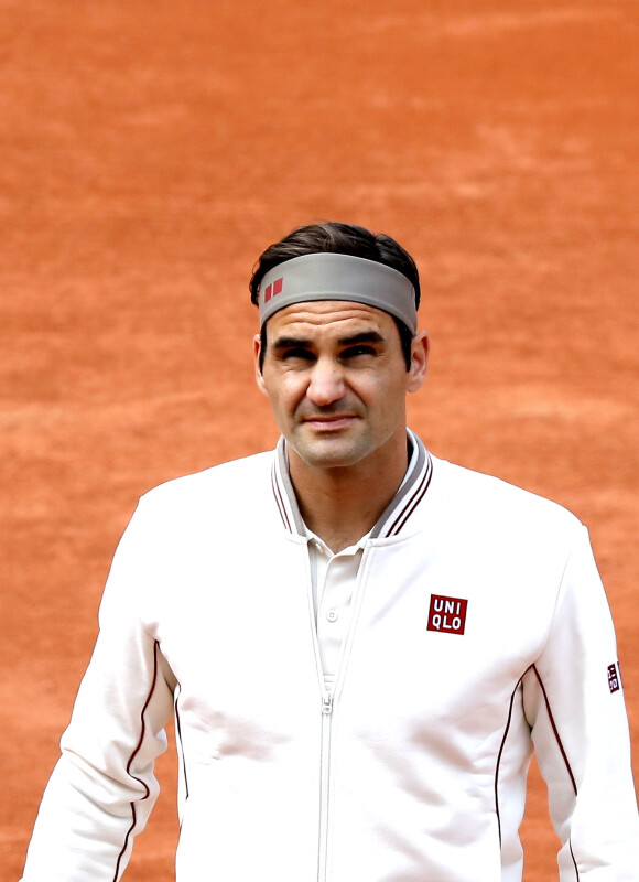 Roger Federer lors des Internationaux de France de Tennis de Roland Garros 2019 à Paris, France, le 29 mai 2019 © Jacovides-Moreau/Bestimage