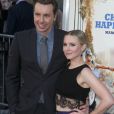 Dax Shepard et sa femme Kristen Bell à la première de 'CHIPS' au théâtre Chinois à Hollywood, le 20 mars 2017.