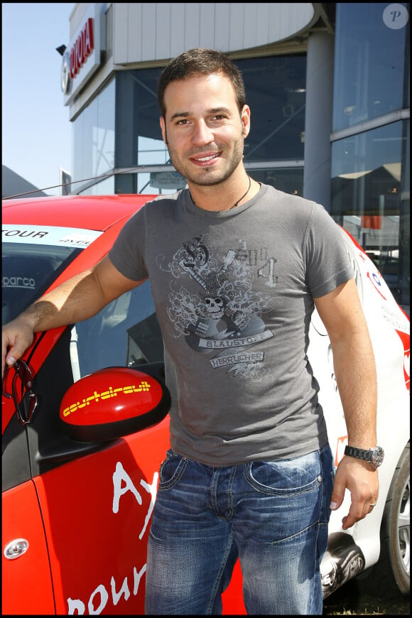 Mario Barravecchio - 3e étape de l'Aygo Celebrity Tour Toulouse-Albi au profit de l'association Hôpital Sourire. Le 9 septembre 2007.