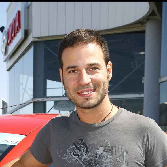 Mario Barravecchio - 3e étape de l'Aygo Celebrity Tour Toulouse-Albi au profit de l'association Hôpital Sourire. Le 9 septembre 2007.