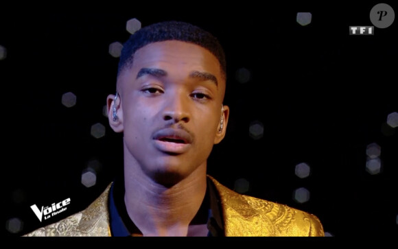 Abi lors de la finale de The Voice 2020, diffusée sur TF1. Le samedi 13 juin 2020.