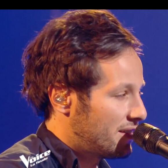 Vianney lors de la finale de The Voice 2020, diffusée sur TF1. Le samedi 13 juin 2020.