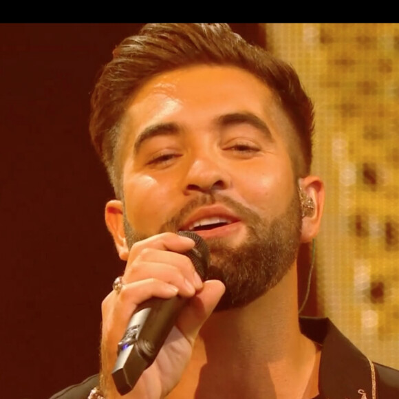 Kendji Girac lors de la finale de The Voice 2020, diffusée sur TF1. Le samedi 13 juin 2020.
