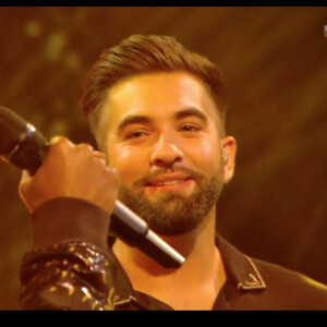 Kendji Girac et Abi lors de la finale de The Voice 2020, diffusée sur TF1. Le samedi 13 juin 2020.