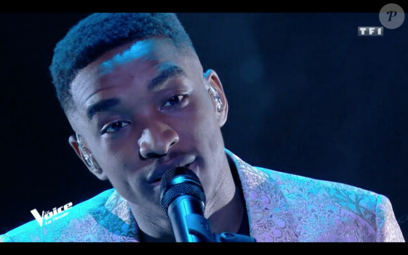 Abi lors de la finale de The Voice 2020, diffusée sur TF1. Le samedi 13 juin 2020.