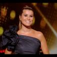 Karine Ferri lors de la finale de The Voice 2020, diffusée sur TF1. Le samedi 13 juin 2020.