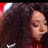 Whitney, grande gagnante de la huitième saison, lors de la finale de The Voice 2020, diffusée sur TF1. Le samedi 13 juin 2020.