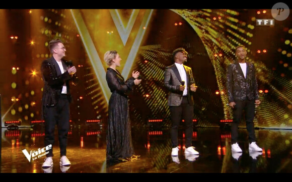 Abi est élu grand gagnant lors de la finale de The Voice 2020, diffusée sur TF1. Le samedi 13 juin 2020.
