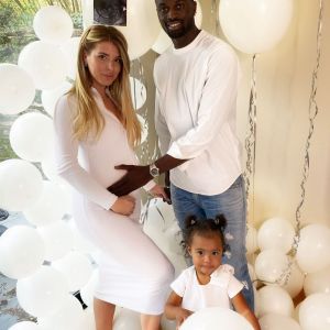 Emilie Fiorelli enceinte, M'Baye Niang et Louna, photo Instagram du 18 février 2020