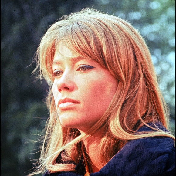 Archives - Portrait de Françoise Hardy. Photo non datée.