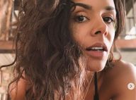 Shy'm : Selfie en débardeur échancré et sans maquillage, à la maison