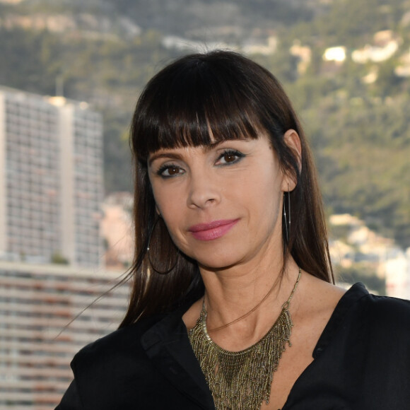 Mathilda May, membre du jury, durant la conférence de presse de présentation du 16ème Monte-Carlo Film Festival de la Comédie au Fairmont hôtel à Monaco, le 4 mars 2019. Le Festival se déroule du 4 au 9 mares 2019. © Bruno Bebert/bestimage