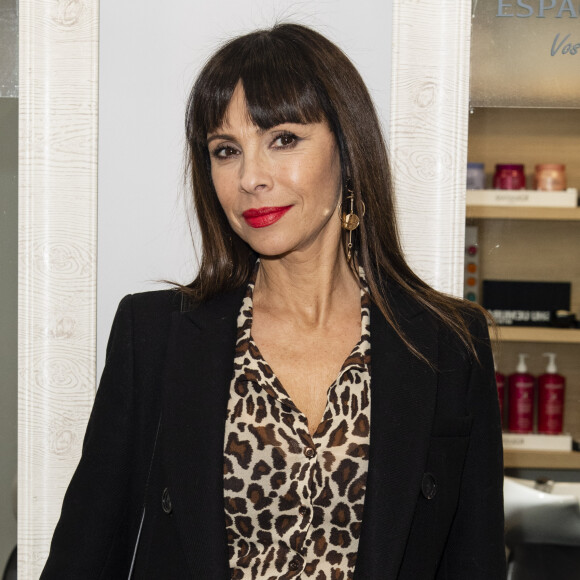 Exclusif - Mathilda May - Soirée d'inauguration de la Boutique "Lucie Saint Clair Elysée" au 5 Rue des Saussaies, 75008 à Paris le 15 avril 2019. © Pierre Perusseau/Bestimage