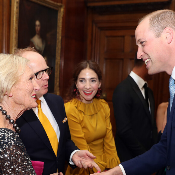 Le prince William, duc de Cambridge, Mary Berry et Jason Watkins - Dîner de gala du 25ème anniversaire du "Child Bereavement UK" au palais de Kensington à Londres. Le 10 juin 2019