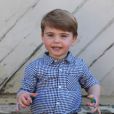Portrait du prince Louis réalisé par sa mère Kate Middleton pour son deuxième anniversaire, le 22 avril 2020 sur Instagram.