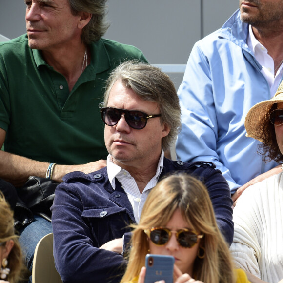 Isabelle Gélinas dans les tribunes lors des internationaux de tennis de Roland Garros à Paris, France, le 3 juin 2019. © Jean-Baptiste Autissier/Panoramic/Bestimag