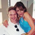 Elizabeth Hurley et son ex-compagnon Steve Bing. Photo publiée le 23 juin 2020.