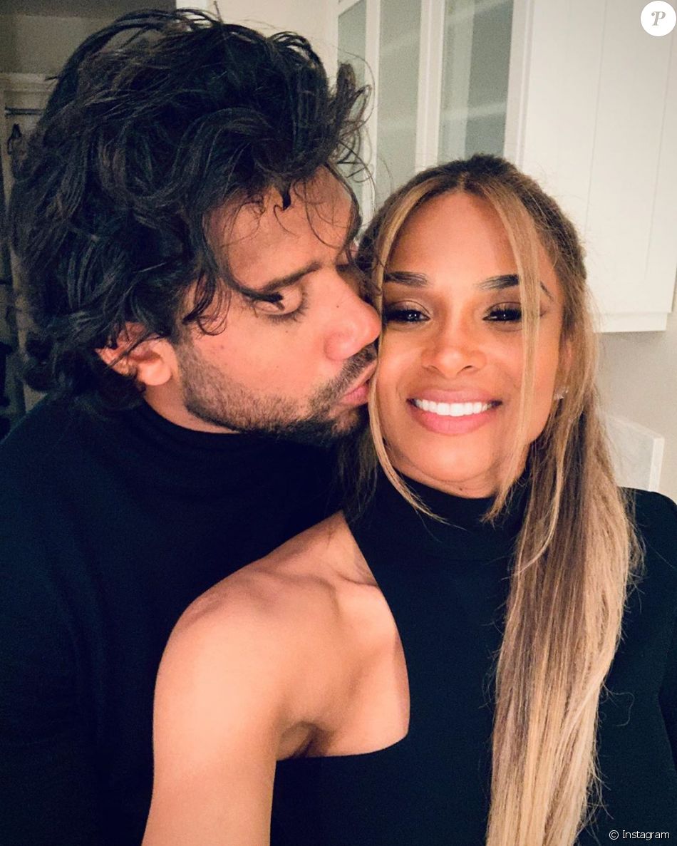 Ciara et son mari Russell Wilson lors de la soirée du 7 février 2020, où  ils ont assisté au défilé Tom Ford à Los Angeles. - Purepeople