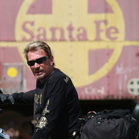Exclusif - Road trip de Johnny Hallyday le long de la route 66 en Californie en Août 2007. © Stephane Kyndt