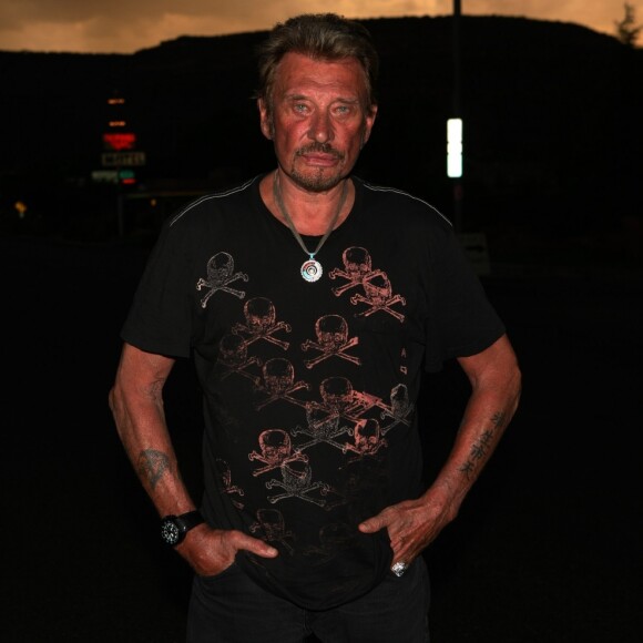 Exclusif - Road trip de Johnny Hallyday le long de la route 66 en Californie en Août 2007. © Stephane Kyndt