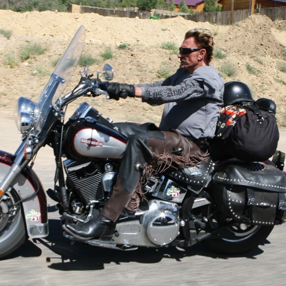 Exclusif - Road trip de Johnny Hallyday le long de la route 66 en Californie en Août 2007. © Stephane Kyndt