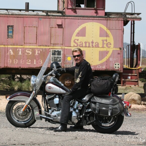 Exclusif - Road trip de Johnny Hallyday le long de la route 66 en Californie en Août 2007. © Stephane Kyndt