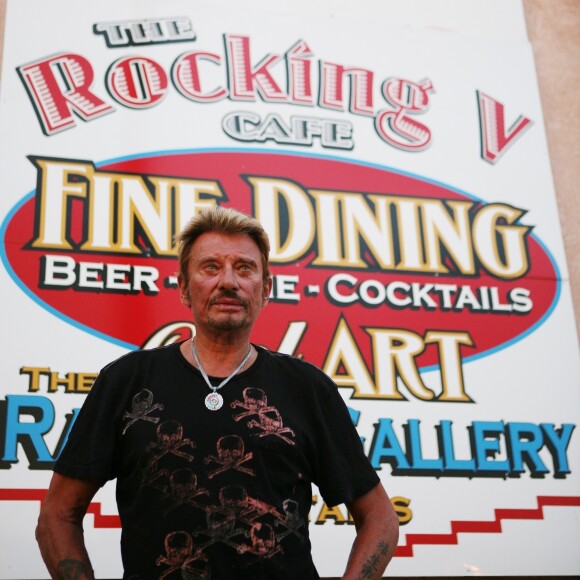 Exclusif - Road trip de Johnny Hallyday le long de la route 66 en Californie en Août 2007. © Stephane Kyndt
