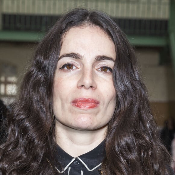 Yael Naim au défilé de mode "John Galliano", collection prêt-à-porter automne-hiver 2016-2017 au Lycée Carnot à Paris le 6 mars 2016.© Olivier Borde / Bestimage