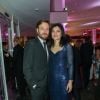 Jasmin Tabatabai et son mari Andreas Pietschmann - After-party de la cérémonie d'ouverture du festival international du film de Berlin (20 février - 1er mars 2020), le 20 février 2020,