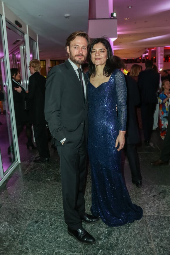 Jasmin Tabatabai et son mari Andreas Pietschmann - After-party de la cérémonie d'ouverture du festival international du film de Berlin (20 février - 1er mars 2020), le 20 février 2020,