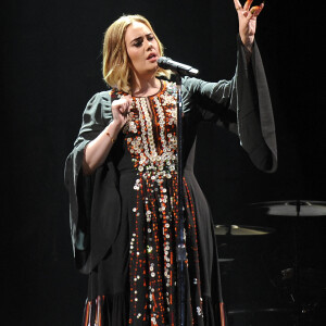 Concert de Adele à l'occasion du festival de Glastonbury le 25 juin 2016.