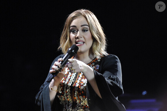 Concert de Adele à l'occasion du festival de Glastonbury le 25 juin 2016