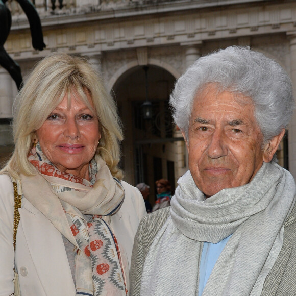 Maryse et Philippe Gildas - People à la générale de la pièce "La récompense" au Théatre Edouard 7 à Paris le 24 avril 2017. © Coadic Guirec/Bestimage