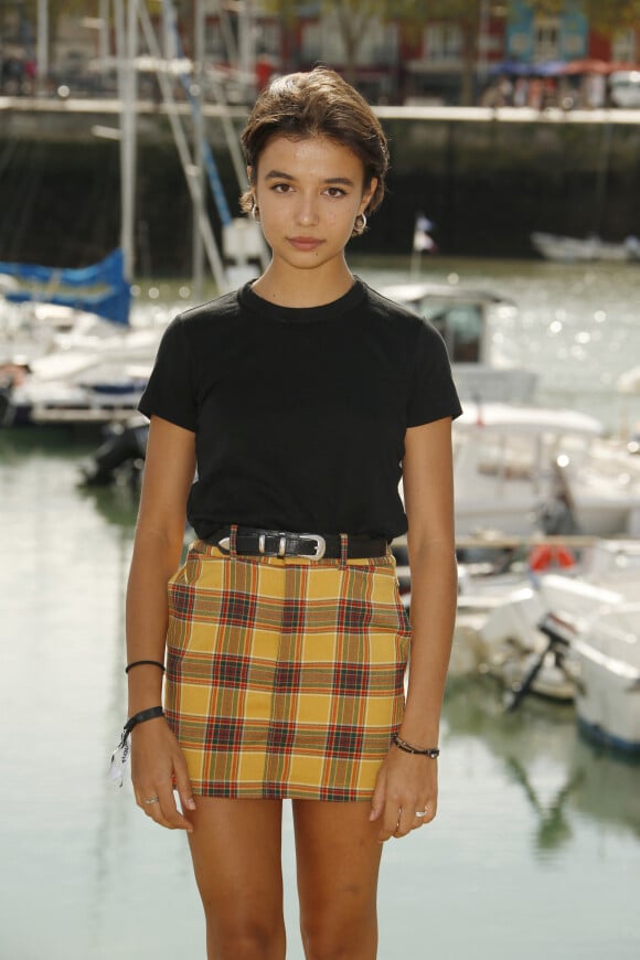 Carmen Kassovitz (Fille de Mathieu Kassovitz) - 21e édition du Festival de la Fiction TV de La Rochelle. Le 14 septembre 2019 © Christophe Aubert via Bestimage