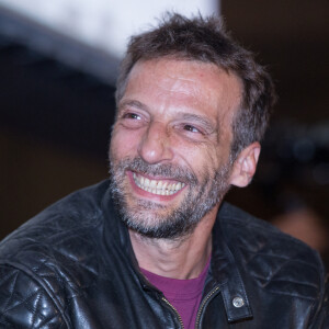 Mathieu Kassovitz participe au festival "Il Cinema in Piazza" à Rome. Le 28 juillet 2019.