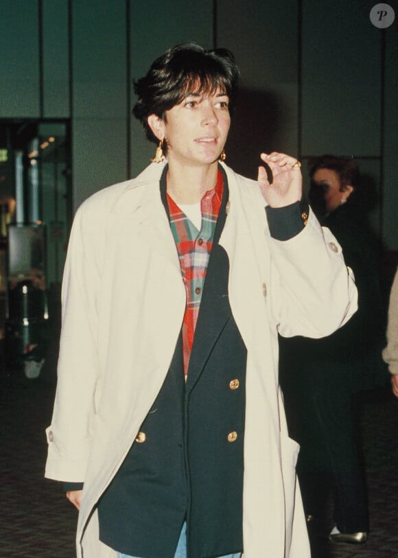 Ghislaine Maxwell, l'amie et entremetteuse de Jeffrey Epstein, en 1992 à Londres.