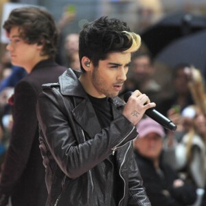 Zayn Malik des One Direction à l'émission "The Today Show" à New York le 13 novembre 2012.