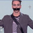 Tape Face dans "Incroyable talent, la bataille du jury", le 7 juillet 2020, sur M6