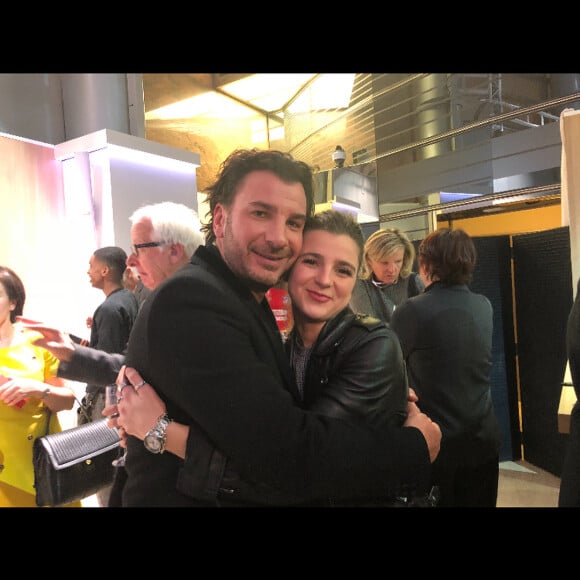 Esther Valding avec Michaël Youn, le 8 mars 2018