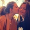 Louise et Jade, les filles d'Aurore Aleman - photo Instagram du 12 avril 2019