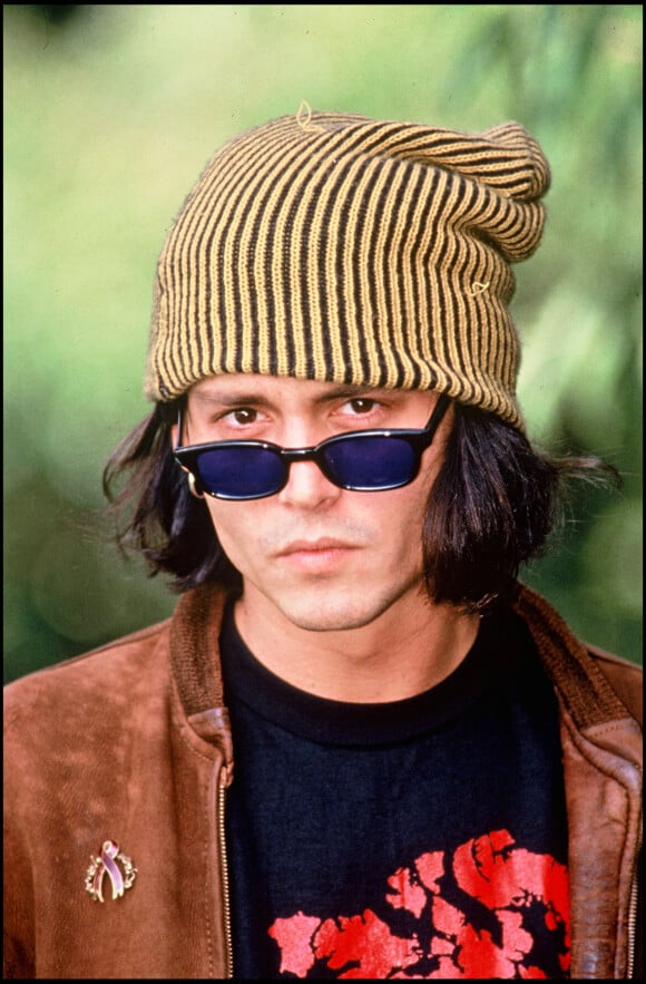Johnny Depp à Londres en 1994.