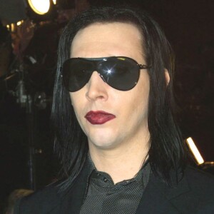 Johnny Depp et Marilyn Manson à Los Angeles à la première du film "From Hell" en 2001.